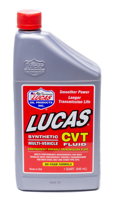 LUCAS OIL Synthetic CVT Trans Fluid 1 Quart