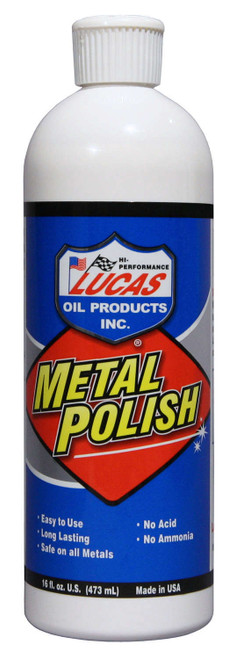 LUCAS OIL Metal Polish 12x16oz