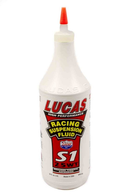 LUCAS OIL Synthetic S1 Suspension Oil 2.5 WT 1 Qt