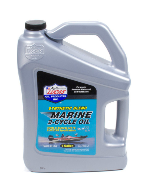 LUCAS OIL Marine Oil 2 Cycle 1 Gal Synthetic Blend