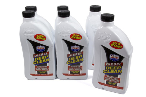 LUCAS OIL Diesel Deep Clean Fuel Additive Case 6 x 64oz.