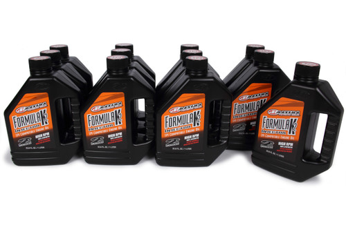 MAXIMA RACING OILS Formula K2 Injector 2-St roke Oil Case 12x1 Liter