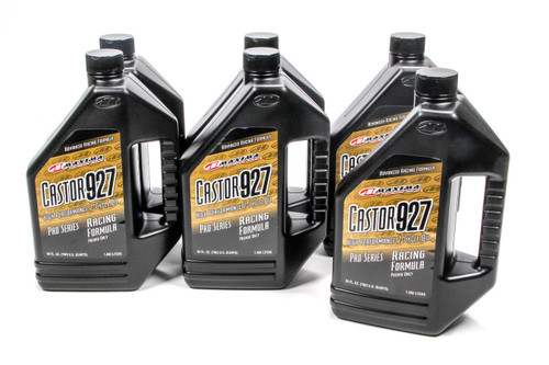 MAXIMA RACING OILS Castor 927 Racing Premix Case 6 x 1/2 Gallon