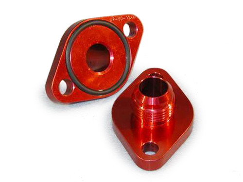 MEZIERE BBC #12 Water Pump Port Adapters - Red (2pk)