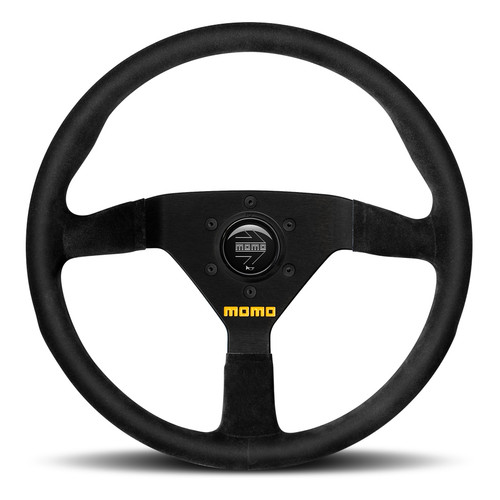 MOMO AUTOMOTIVE ACCESSORIES MOD 78 Steering Wheel Black Suede