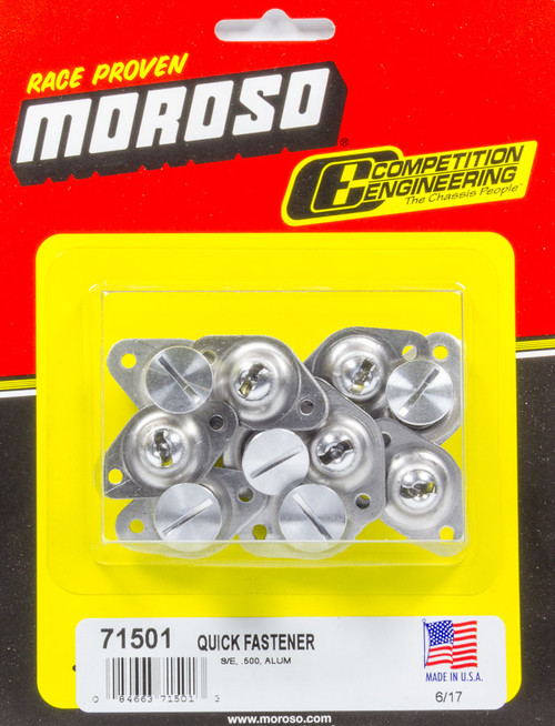 MOROSO Self Ejecting Fasteners .500in Medium Body