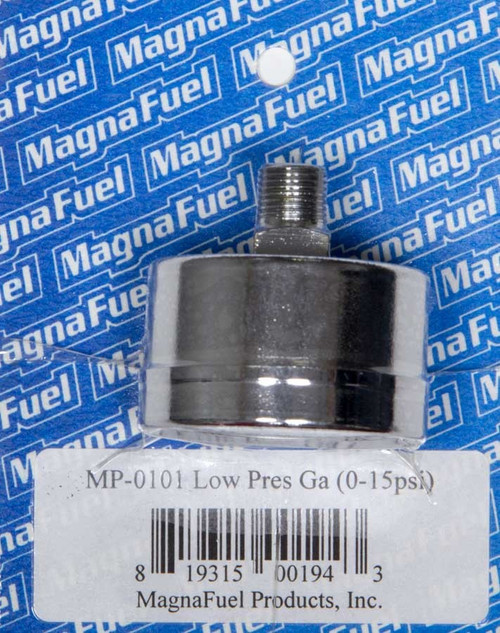 MAGNAFUEL/MAGNAFLOW FUEL SYSTEMS Low Pressure Fuel Gauge 0-15psi