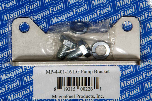 MAGNAFUEL/MAGNAFLOW FUEL SYSTEMS Std. Mounting Bracket  - Fuel Pump Clear Zinc