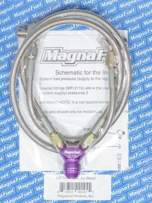 MAGNAFUEL/MAGNAFLOW FUEL SYSTEMS Dual Air Bleed Kit