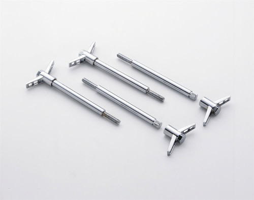 MR. GASKET Chrome Deluxe Wing Bolts