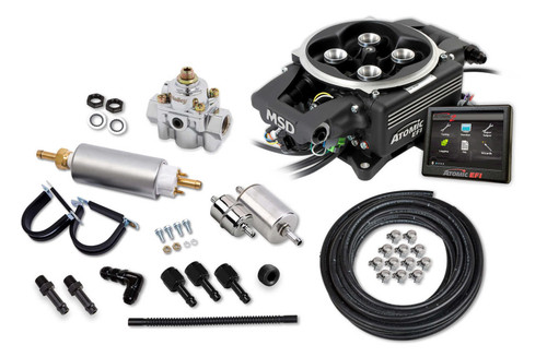 MSD IGNITION Atomic 2 EFI Master Kit Black Finish