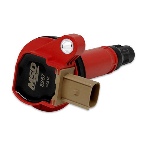 MSD IGNITION Coil 1pk Ford Eco-Boost 3.5L V6 11-16   Red