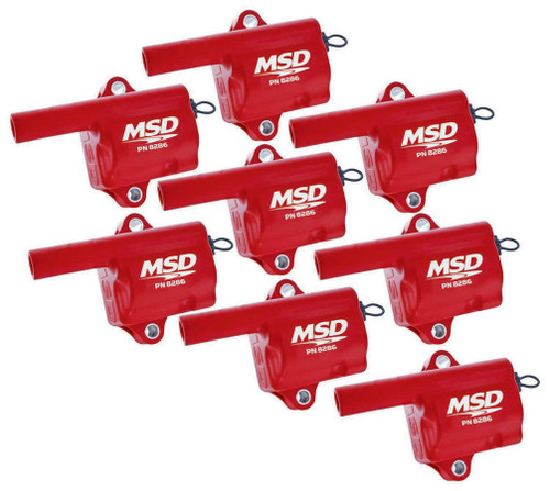 MSD IGNITION GM LS Truck Style Coils - (8)