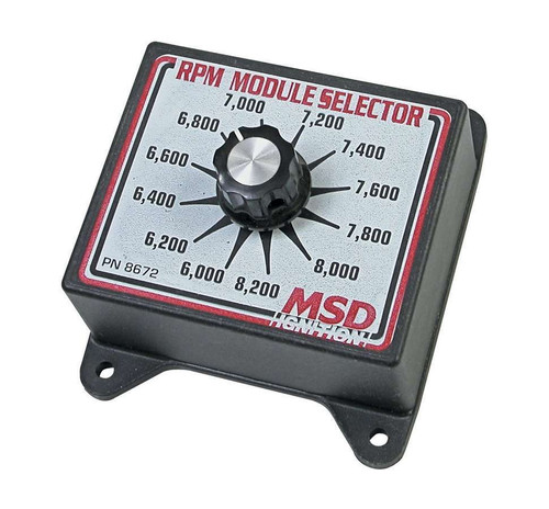 MSD IGNITION 6000-8200 RPM Module Selector