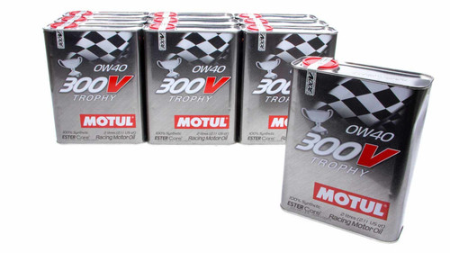 MOTUL USA 300V Trophy Oil 0w40 Case 10x2 Liter