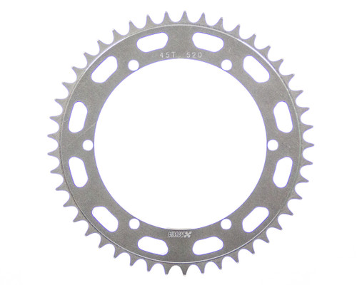 M AND W ALUMINUM PRODUCTS Rear Sprocket 45T 6.43 BC 520 Chain