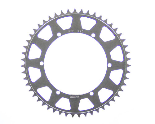 M AND W ALUMINUM PRODUCTS Rear Sprocket 51T 6.43 BC 520 Chain