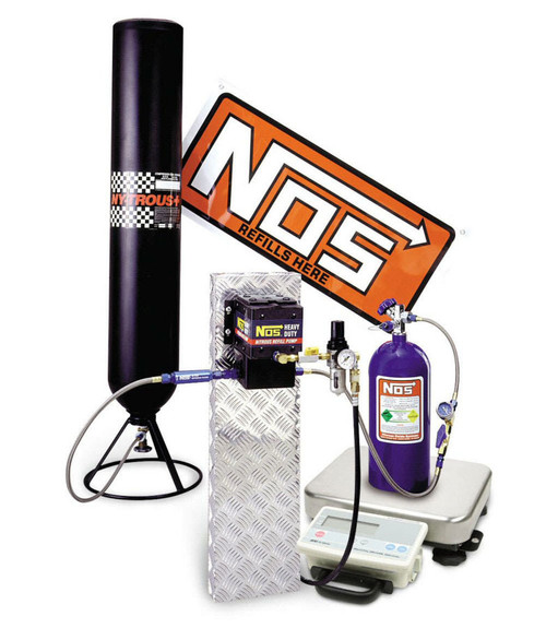 NITROUS OXIDE SYSTEMS Refill Station w/Scale & Regulator