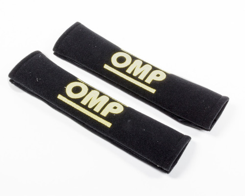 OMP RACING, INC. Harness Pads Black Used w/ 2in Belts