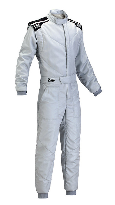 OMP RACING, INC. First S Suit My 2017 Silver/Black 56 Large