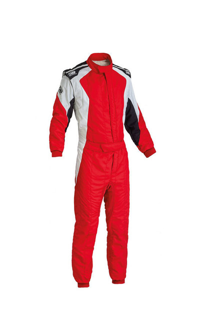 OMP RACING, INC. First Evo Suit Red/White 60 X-Large