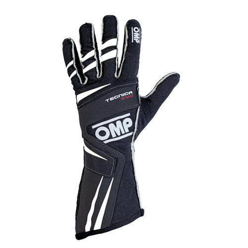 OMP RACING, INC. TECNICA EVO Gloves Black XL