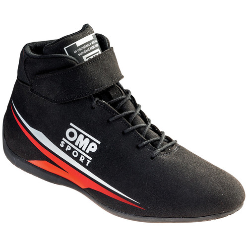 OMP RACING, INC. OMP Sport Shoes MY 2018 Black Size 45 US 10 1/2