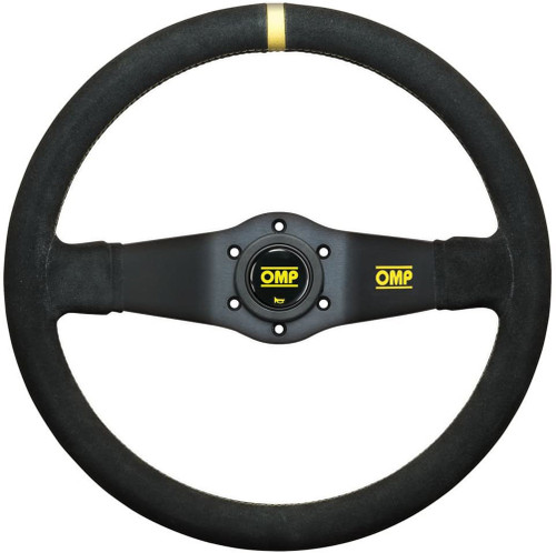 OMP RACING, INC. Rally Steering Wheel Black