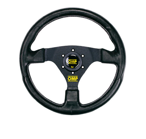 OMP RACING, INC. Racing GP Steering Wheel 3 Spoke 330mm Black