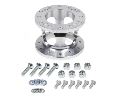 OMP RACING, INC. Steering Wheel Spacer Fixed Silver