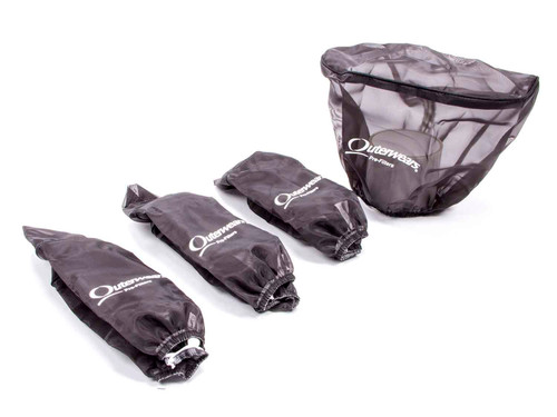 OUTERWEARS Pre Filter Black 4 Pack