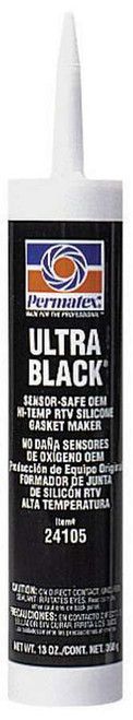 PERMATEX Ultra Black Gasket Maker 13oz Cartridge