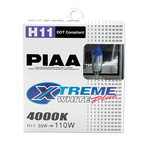 PIAA H11 110W Xtreme White Bulb Twin Pack