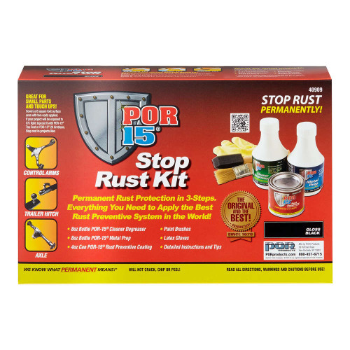 POR-15 Stop Rust Kit Black