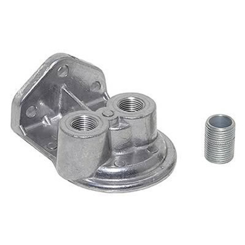 PERMA-COOL Oil Filter Mount 3/4in-16 Ports 3/8in NPT