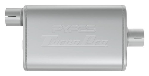 PYPES PERFORMANCE EXHAUST Turbo Pro Muffler 2.5in Offset In/Center Outlet