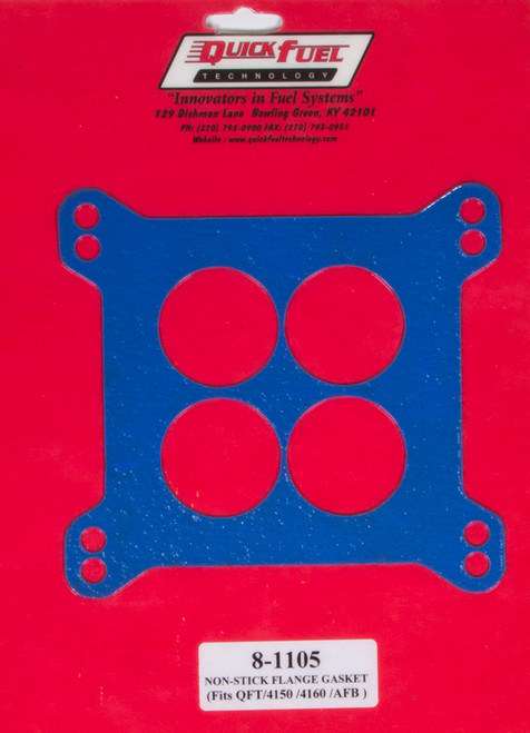 QUICK FUEL TECHNOLOGY 4-Hole Flange Gasket - Non-Stick