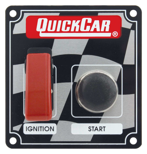 QUICKCAR RACING PRODUCTS Ignition Panel w/Flip Switch