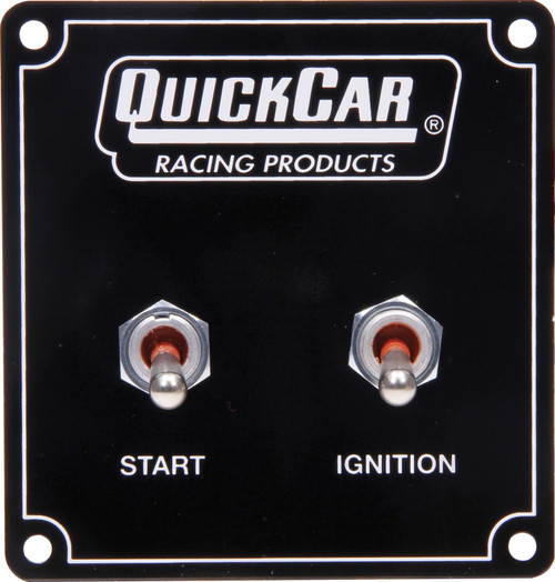 QUICKCAR RACING PRODUCTS Ignition Panel 2 Switch With Pigtail