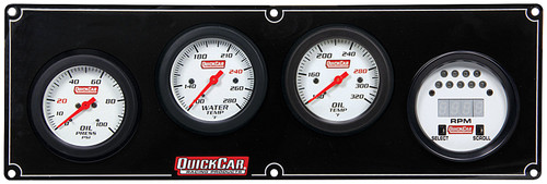 QUICKCAR RACING PRODUCTS Extreme 3-1 w/Tach OP/WT/OT