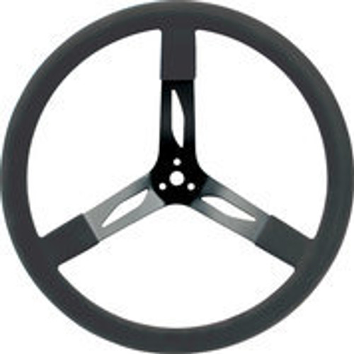 QUICKCAR RACING PRODUCTS 17in Steering Wheel Steel Black