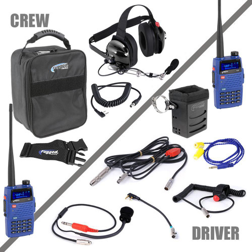 RUGGED RADIOS Radio System Complete Team NASCAR 3C UHF/VHF