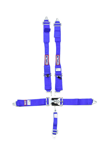RJS SAFETY Harness System 5 Pt Blue Hans Shoulder Ind Wrap