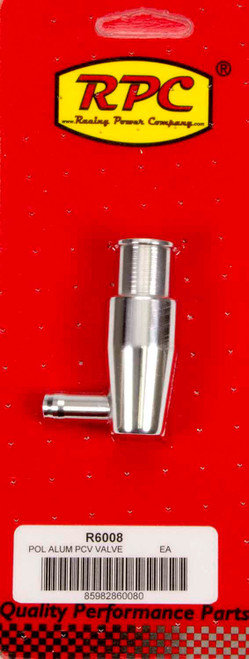 RACING POWER CO-PACKAGED Alum PCV Valve Polished