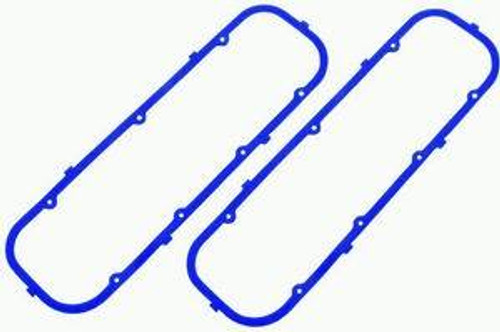 RACING POWER CO-PACKAGED Blue Rubber BB Chevy Valve Cover Gaskets Pair