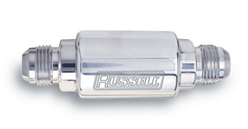 RUSSELL 3in Aluminum Filter #6 x 3/8in Polished