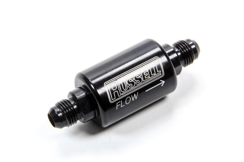 RUSSELL Check Valve 6an Male to 6an Male Black Anodize