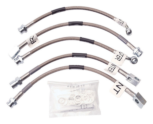 RUSSELL Brake Hose Kit 93-97 GM F-Body w/o Traction Cntr