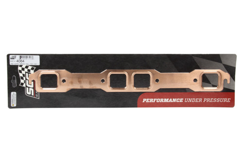 SCE GASKETS 1.7 x 1.500 BB Mopar Copper Embossed Exh Gskt