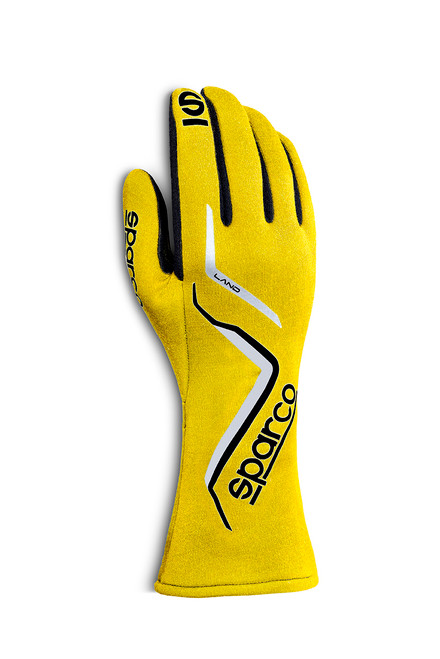 SPARCO Glove Land X-Small Yellow